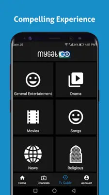 Mysat Go android App screenshot 4